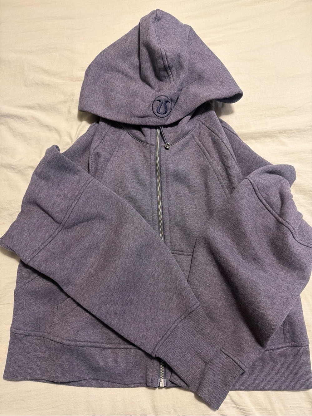 Lululemon Scuba Oversized Full-Zip Hoodie Nightfall XS/S